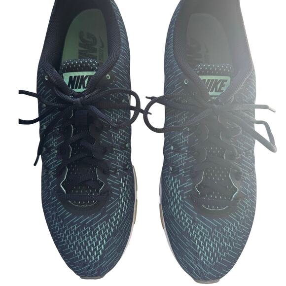 Nike Mens Air Max Tailwind 8 Print Running Sneakers Blue Green Size 11.5 - Picture 6 of 14